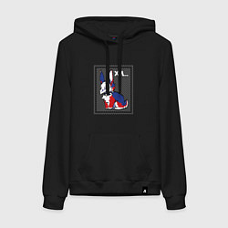 Женская толстовка-худи Кролик Альт