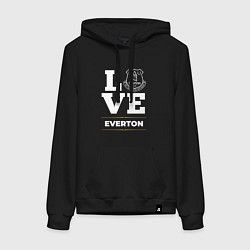 Женская толстовка-худи Everton Love Classic