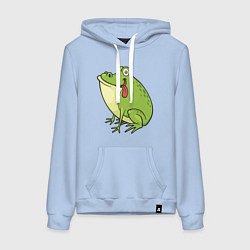 Женская толстовка-худи Милый Лягушонок