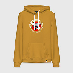 Женская толстовка-худи Сертифицированный дайвер