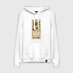 Женская толстовка-худи Kalenderblad Augustus Met Zonnebloemen Винтажный к