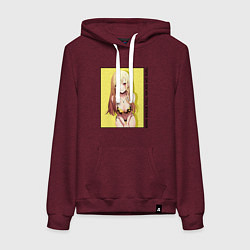 Женская толстовка-худи Фарфоровая кукла влюбилась - Марин