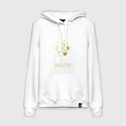 Женская толстовка-худи Руническая вязь - Оккультизм