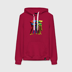 Женская толстовка-худи GAME POPPY PLAYTIME Mini Huggies