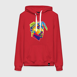 Женская толстовка-худи 2PAC Style