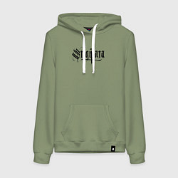 Женская толстовка-худи Stigmata логотип