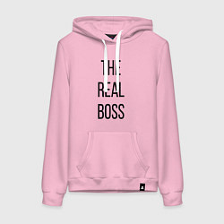 Женская толстовка-худи The real boss!