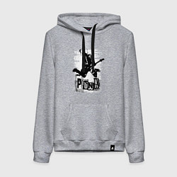 Женская толстовка-худи Punk jump