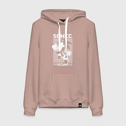 Женская толстовка-худи Sonic - game