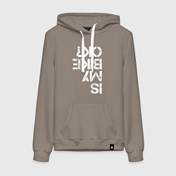 Женская толстовка-худи Мой велосипед в порядке?