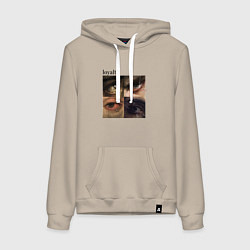 Женская толстовка-худи Искусство и глаза