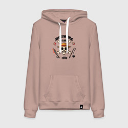 Женская толстовка-худи Mugiwara club