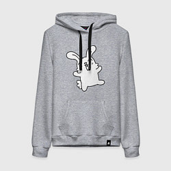 Женская толстовка-худи Happy Bunny