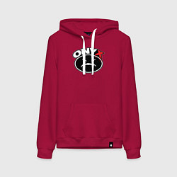 Женская толстовка-худи Onyx - black logo