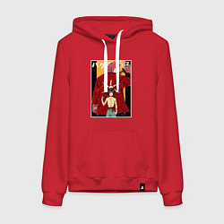 Женская толстовка-худи Kumatetsu and Ren art