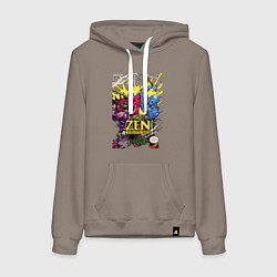 Женская толстовка-худи Zen - intergalactic ninja