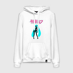 Женская толстовка-худи Вокалоид Хацуне Мику