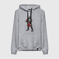 Женская толстовка-худи Питбуль - Смешанные единоборства - MMA