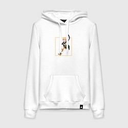 Женская толстовка-худи Рико Сагинума - Пураоре гордость оранжевых