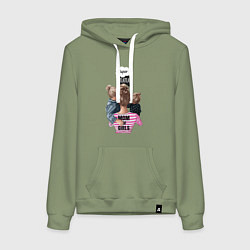 Женская толстовка-худи Super Mama!