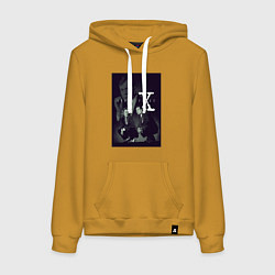 Женская толстовка-худи X poster