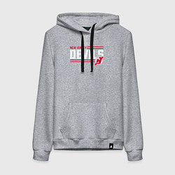 Женская толстовка-худи Нью - Джерси Девилз нхл