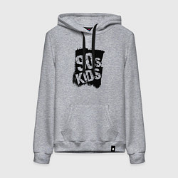 Женская толстовка-худи Дети девяностых