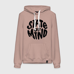 Женская толстовка-худи DNB состояние души