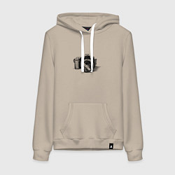 Женская толстовка-худи Рисунок фотоаппарата