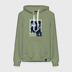 Женская толстовка-худи Wednesday dance