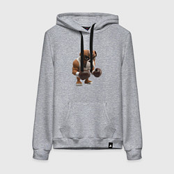 Женская толстовка-худи Собака чемпион по боксу