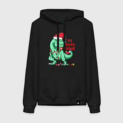 Женская толстовка-худи Raawr dinosaur