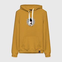 Женская толстовка-худи Аниме Уэнсдей Аддамс с ушками