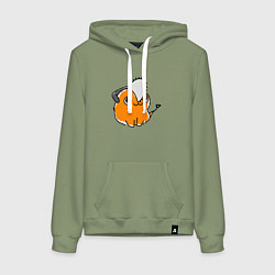 Женская толстовка-худи Миленький почита