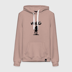 Женская толстовка-худи Туризм - дикий мир