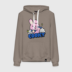 Женская толстовка-худи Cooky BT21 Jungkook