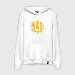 Женская толстовка-худи Бог Один на Слейпнире