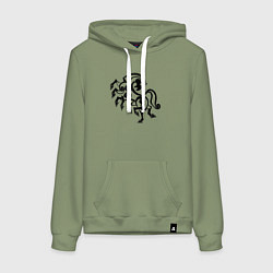 Женская толстовка-худи Слейпнир конь бога Одина