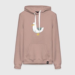 Женская толстовка-худи Чайка милая