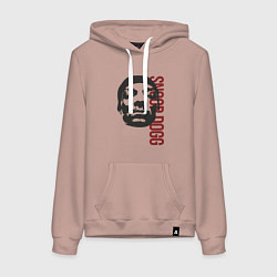 Женская толстовка-худи Репер Snoop Dogg