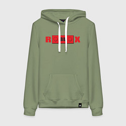 Женская толстовка-худи Roblox деталь