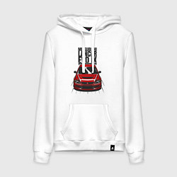 Женская толстовка-худи Mitsubishi Lancer Evo IX