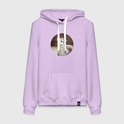 Женская толстовка-худи Альпака