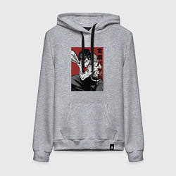 Женская толстовка-худи Стальная Бита