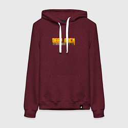 Женская толстовка-худи Deep Rock Galactic logo