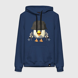 Женская толстовка-худи Chicken Gun в каске