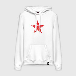 Женская толстовка-худи Star USSR
