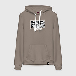 Женская толстовка-худи Ярость Гатса аниме