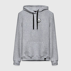 Женская толстовка-худи Панда в кармане