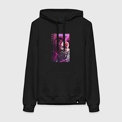 Женская толстовка-худи Honkai - Кафка и яблоко